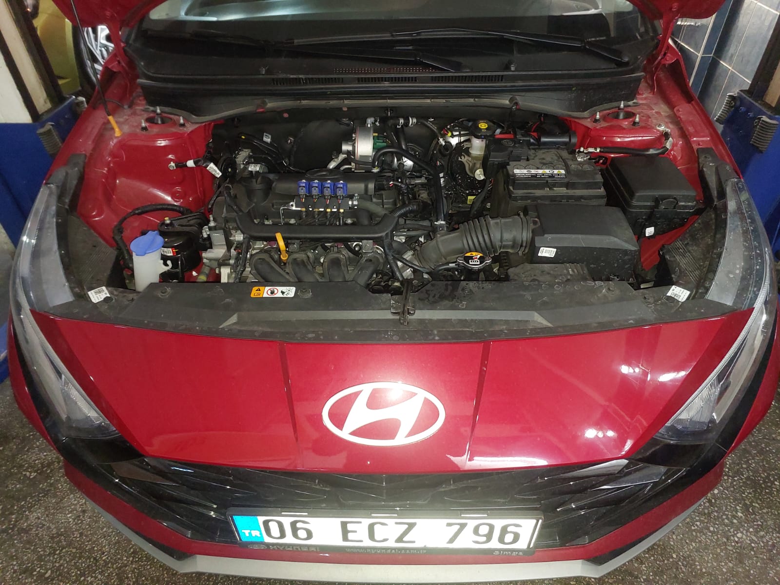 Hyundai i20 prins teknomax plus lpg montajı